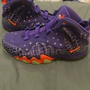 Nike Purple and Orange Athletic Shoes